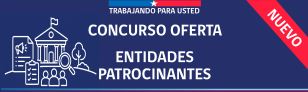 Concurso oferta de entidades patrocinantes